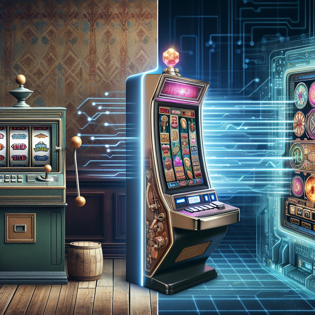 A evolução dos slots online: de rolos clássicos a gráficos 3D
