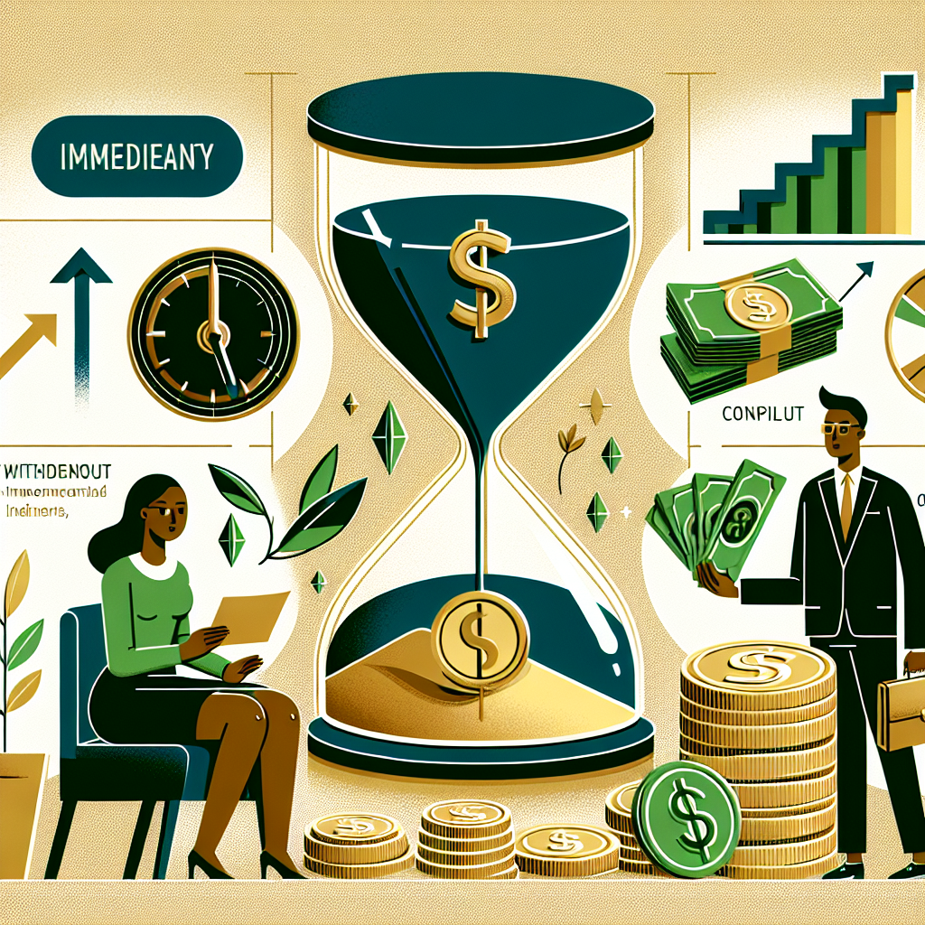 Compreendendo os benefícios das opções de retirada imediata para os investidores